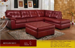 Revlon (Red) Sectional 