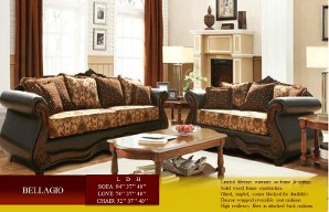 Bellagio Sofa and Loveseat