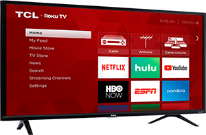 TCL 65“ 4K Roku Smart TV